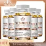 Effizienter Vitamin-B-Komplex mit Vitamin C B1 B2 B3 B5 B6 B12 Biotin-Komplex mit natürlicher