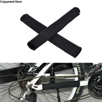 2 Stücke Fahrrad Radfahren Kette Bleiben Rahmenprotektor Rohr Wrap Abdeckung Schutz Fahrradteile