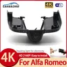 Caméra de tableau de bord pour voiture Plug and Play DVR WiFi 4K ALFA ROMEO Stelvio ALFA ROMEO