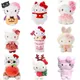 Jouets en peluche Sanurgente Hello Kitty peluche Hello Kitty accessoires Kawaii porte-clés beurre