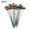 Piquets papillon colorés, 50 pièces, Simulation de papillon, jardin extérieur, plante, Pot de fleur, décoration de jardin de printemps 25x4cm