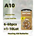 Rayovac-Batterie Zinc Air Haute Performance pour Mini Appareil Auditif Numérique 6-60 Pièces
