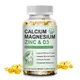 Calcium Magnesium Zinc Tablets with Vitamin D3 and Metabolism Vegan