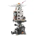 MINISO Disney Medieval Attic Model Building Blocks MOC JD026 Dragon Magic World Modular Architecture