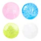 Silent Hamster Exercise Balls 3.9" Quiet Spinner Dwarf Hamster Plastic Running Wheels for Mini