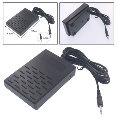 Electric Piano Sustain Foot Pedal Professional Foot Pedal 3.5mm Plug for Synthesizers Electric