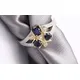 Fashion Refined and Natural Gemstone Sapphire Promise Wedding Ring Anniversary