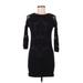 Intimately by Free People Casual Dress - Bodycon: Black Jacquard Dresses - Women's Size Medium