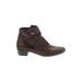 Hartjes Ankle Boots: Brown Shoes - Women's Size 8 1/2