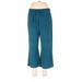 Eddie Bauer Casual Pants - High Rise: Teal Bottoms - Women's Size Medium