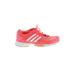 Adidas Sneakers: Pink Print Shoes - Women's Size 9 - Round Toe