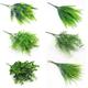 Eucalyptus Plastic Artificial Green Grass flower Plant Wedding Home Decoration Table Decors