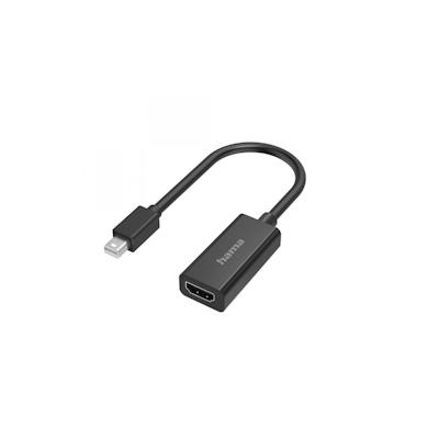 Hama 00200332 Videokabel-Adapter Mini DisplayPort HDMI Schwarz