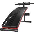 Bauchmuskeln und Bodybuilding-Bank Keboo 300 Fitness Serie mit 3 Positionen 145x47x70 cm