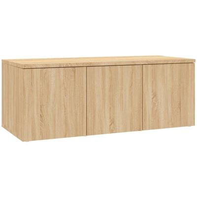 Vidaxl - TV-Schrank Sonoma-Eiche 80x34x30 cm Holzwerkstoff Image