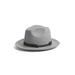 Braided Trim Wool Fedora