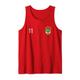 Gambia Nummer 11 Trikot Flagge Fußball # Eleven Tank Top