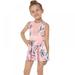 Girls Swimsuits One Piece Swimsuit for Girls Bathing Suit Beach Princess Swim Dress Quick Dry Swimwear 4-14 Years