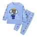 Shiningupup Girls Boys Toddler Soft Pajamas Toddler Cartoon Prints Long Sleeve Kid Sleepwear Sets Baby Baby Boy Outfits 12 18 Months Pants Baby Boy Rompers Baby Bodysuit Boy Set