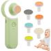 Baby Nail Grinder 1142.5cm/4.331.570.98 Inches in Electric Toddler Nail Care Safe Baby Nail Trimmer Baby Light Clipper Safe Trim Polish Tools Nails Clippers Electric for Baby Newborns