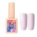 DIY Nail Lacquer Easy Peel Nail Lacquer Top & Base Coat Water Based Nail Lacquer And Ladies Girl Decorative Products Solid Nail Lacquer 15ml