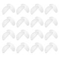 16 Pairs Eyeglasses Nose Pad Eyewear Nose Pad Eyeglasses Silicone Nose Patch Eyeglasses Accessories Glasses Patch