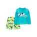 Carter s Child of Mine Baby and Toddler Boy Rashguard and Swim Trunks Set 2-Piece Sizes 12M-5T