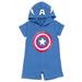 Marvel Avengers Captain America Toddler Boys Cosplay Romper Newborn to Toddler