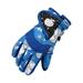 ZMHEGW Winter Gloves for Kids Boys Girls Snow Windproof Mittens Outdoor Sports Skiing Women Gloves Mittens