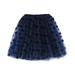 Tengma Toddler Grils Tulle Tutu Skirts Dress Princess Dress Tutu Mesh Skirt Outwear Summer Fashion Dress Dress Grils Short Skirts Blue 130
