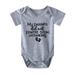 Elainilye Fashion Newborn Baby Girls Boys Bodysuit Short Sleeve Letter Print Jumpsuit Romper Sizes Newborn-24M