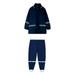 Outfits For Girls Outdoor Raincoat Rain Pants Suit Solid Color Print Hoodie Tops Pants 2Pcs Outfits Clothes Set