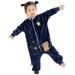 New Children s Fuzzy Sleeping Bag Baby Spring And Autumn Winter Jumpsuit Pajamas Baby Split Leg Crawling Suit Dark Blue 100(18 Months-24 Months)