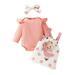 Toddler Outfits For Girls Toddler Long Sleeve Cartoon Print Tops And Dress 2Pcs Outfits Clothes Set For Kids Clothes