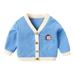 Toddler Boys Girls Cute Coat Children Kids Baby Cartoon Animals Pullovercoat Blouse Tops Cardigan Outfits Boys Girls Clothes Size 2-3T