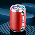 Intelligent Bluetooth Speaker Portable Bluetooth Speakers Wireless Bluetooth Small Speaker High Sound Quality High Volume New Car Mounted Household Card Insertion Subwoofer for Home Office