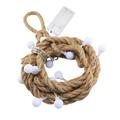 ionze Home Decorations LED Ball Hemps Rope Light String Bubble Ball Decorative Light String Lights String Lights Home Props Home Ornament 2024 ï¼ˆMulticolorï¼‰