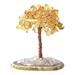 JilgTeok Natural Quartz Crystal Money Tree Natural Healing Crystal Bonsai Tree