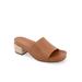 Women's Clark Sandal Sandal by Laredo in Tan Leather (Size 5 1/2 M)