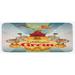 0.1 x 19 x 47 in Kitchen Mat - East Urban Home Circus Kitchen Mat, Polyester | 0.1 H x 19 W x 47 D in | Wayfair A82CC6BC80764EBD98BE4A116AF0EFAE