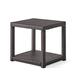 Ebern Designs Jaisha Square 21.75" L x 18" W Outdoor Side Table | 19.25 H x 21.75 W x 18 D in | Wayfair 09C45C2D0BDD494097E599C7B409A6E7