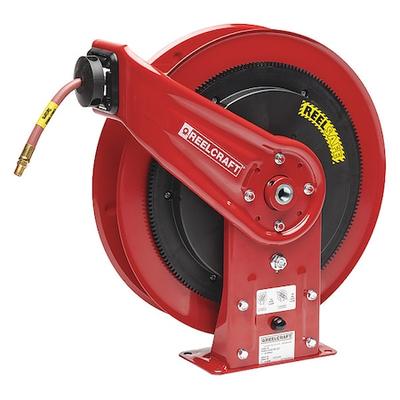 REELCRAFT RS7670 OLP Spring Return Hose Reel, 3/8 in Hose Diameter, 70 ft