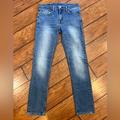 Levi's Jeans | Levi’s 511 Slim Fit Men’s Jeans 32x32 Blue Denim Medium Wash Cotton Stretch | Color: Blue/Tan | Size: 32