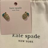 Kate Spade Jewelry | Kate Spade Pear Earrings | Color: Gold | Size: Os
