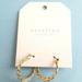 Anthropologie Jewelry | Anthropologie Serefina Hoop Earrings | Color: Gold | Size: Os