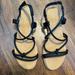 American Eagle Outfitters Shoes | American Eagle Strappy Tubular Sandal | Color: Black/Tan | Size: 7