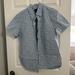 J. Crew Shirts | Jcrew Men’s Short-Sleeve Button Down Shirt, Blue Floral, Size L | Color: Blue/White | Size: L