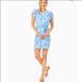 Lilly Pulitzer Dresses | Lily Pulitzer Inka Short Sleeve Dress | Color: Blue/White | Size: S