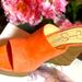 Jessica Simpson Shoes | Jessica Simpson Orange Wedge Heels | Color: Orange | Size: 9