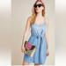 Anthropologie Dresses | Anthropologie Cloth & Stone Belted Chambray Dress | Color: Blue | Size: Xs